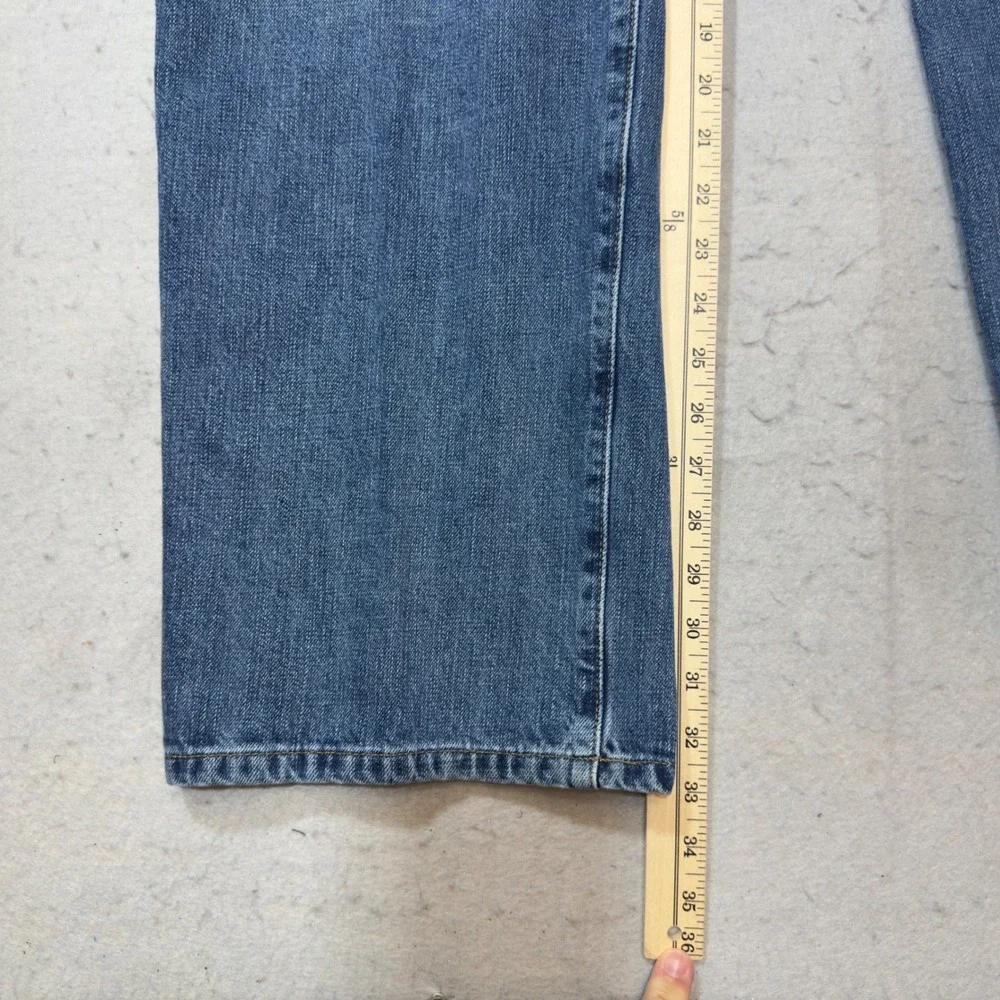 Eddie Bauer Straight Leg‎ Jeans Mens 38x34 Blue Good Cotton EB374431-R-WDA